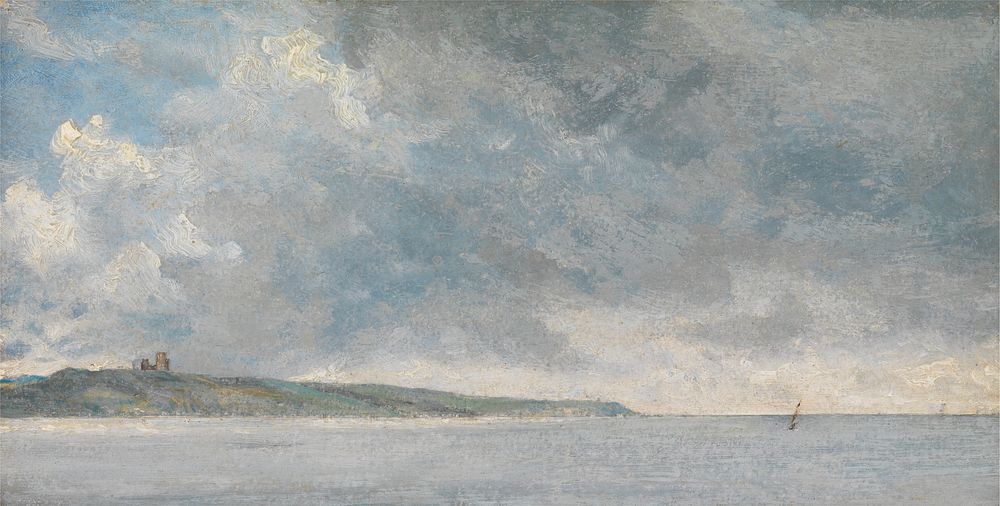 Coastal Scene with Cliffs by John Constable