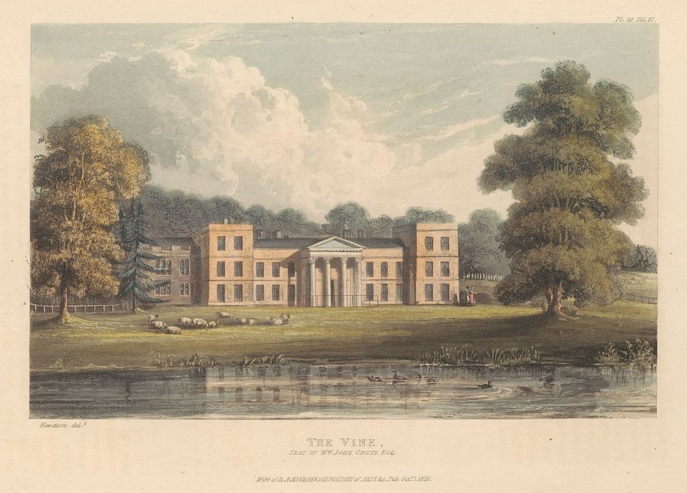 The Vine, Seat of Wm. John Chute Esq.