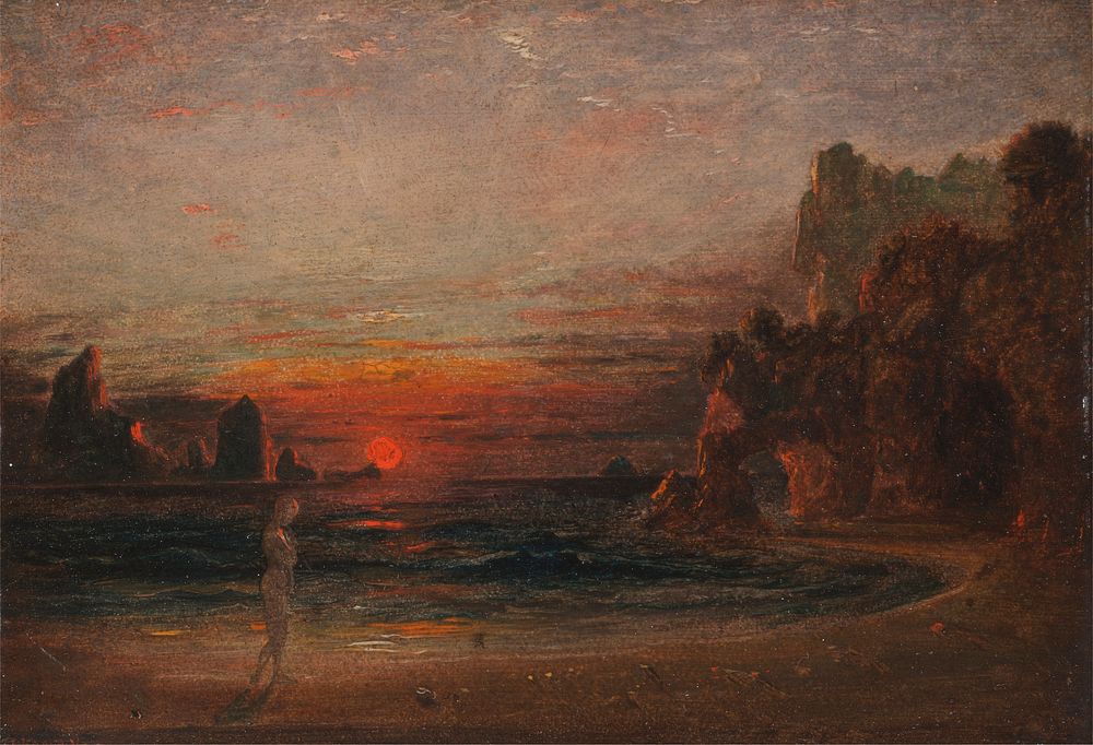 Study for 'Calypso's Grotto'