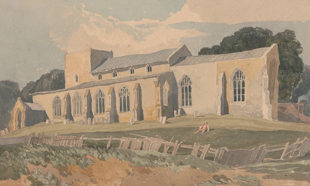 Blickling Church, Norfolk, from the South-East