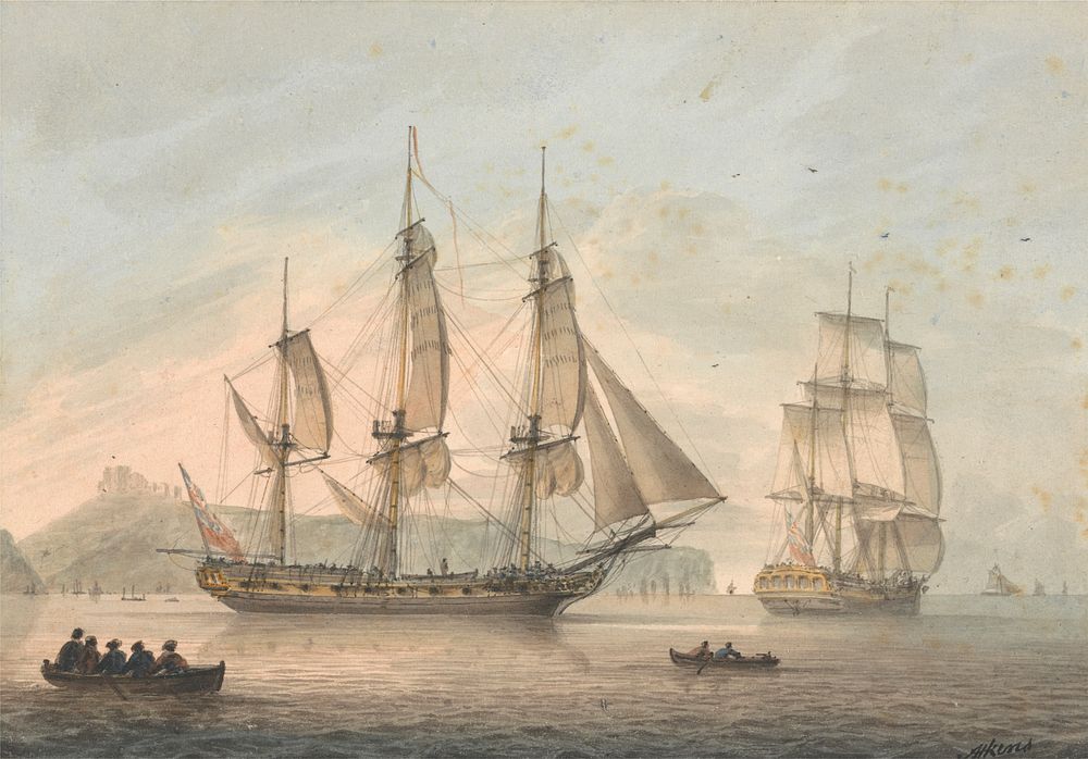 Ships of the Line off Dover