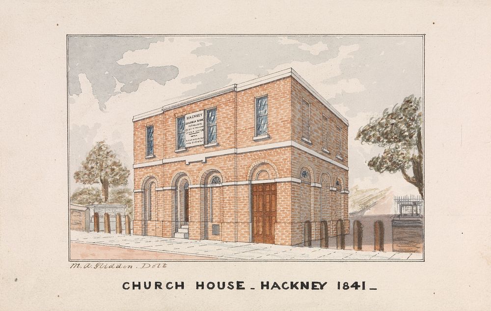 Church House - Hackney by M. A. Gliddon