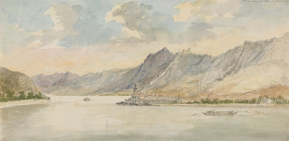 View of Dürrenstein by Charles Gore