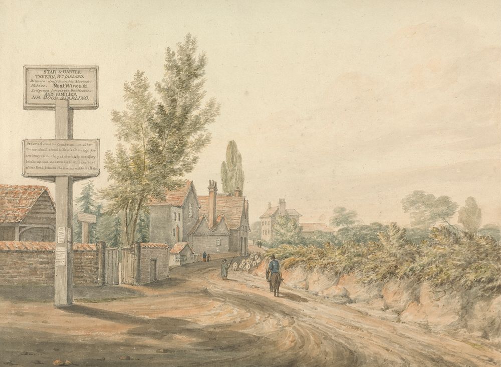 Entrance to Brentford by William Henry Harriott