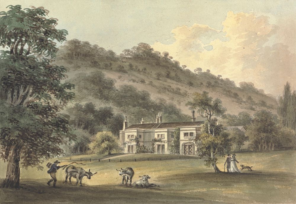 Grove Cottage, Box Hill, Surrey, the Seat of George Barclay Esq.