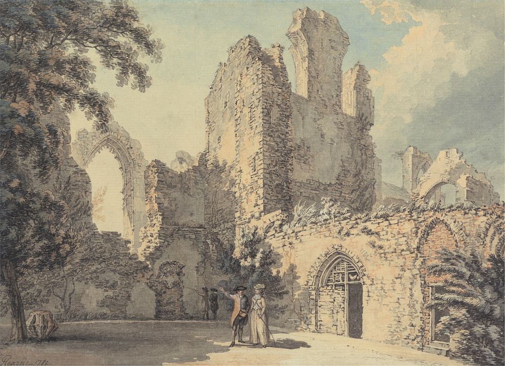 The Ruins of Leiston Abbey by Thomas Hearne