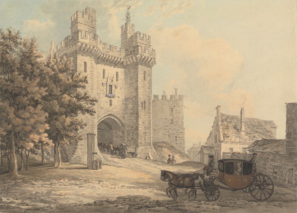 The Gateway of Lancaster Castle