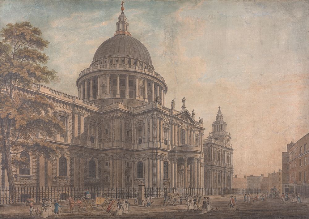 The North Front of St. Paul's