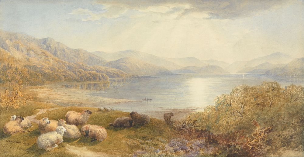 Scene on the Mawddlach, near Barmouth