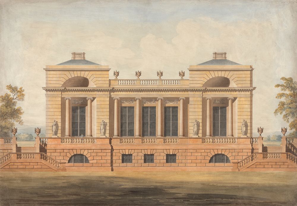 Design for an Unidentified Country House