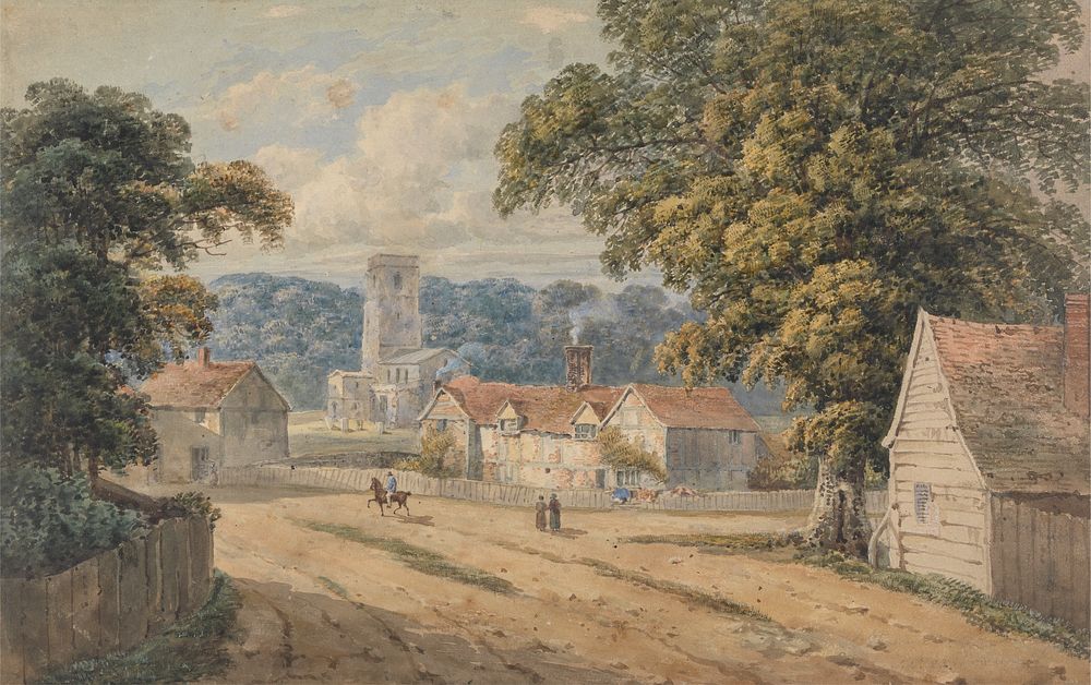 The Village of Aldbury, Hertfordshire