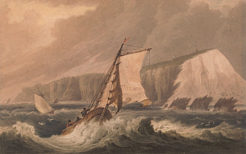 The Needles, Isle of Wight by Frederick Calvert