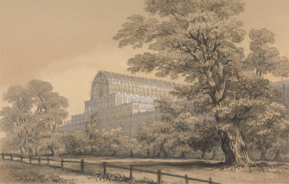 The Crystal Palace in Hyde Park
