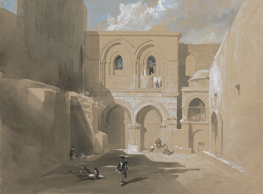 The Church of the Holy Sepulchre by William James Muller