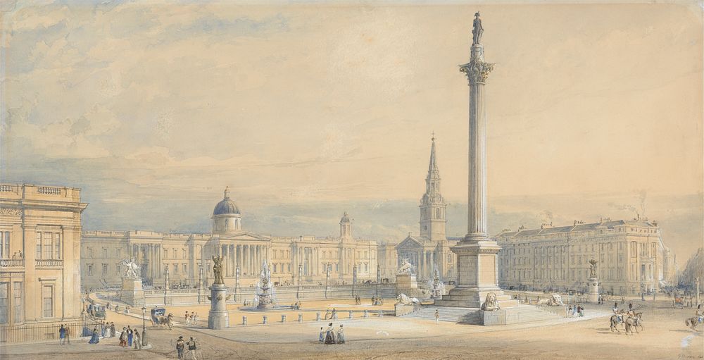 A Proposed plan for Trafalgar Square