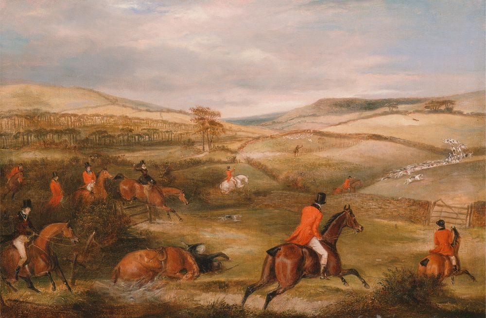 The Berkeley Hunt, 1842: The Chase