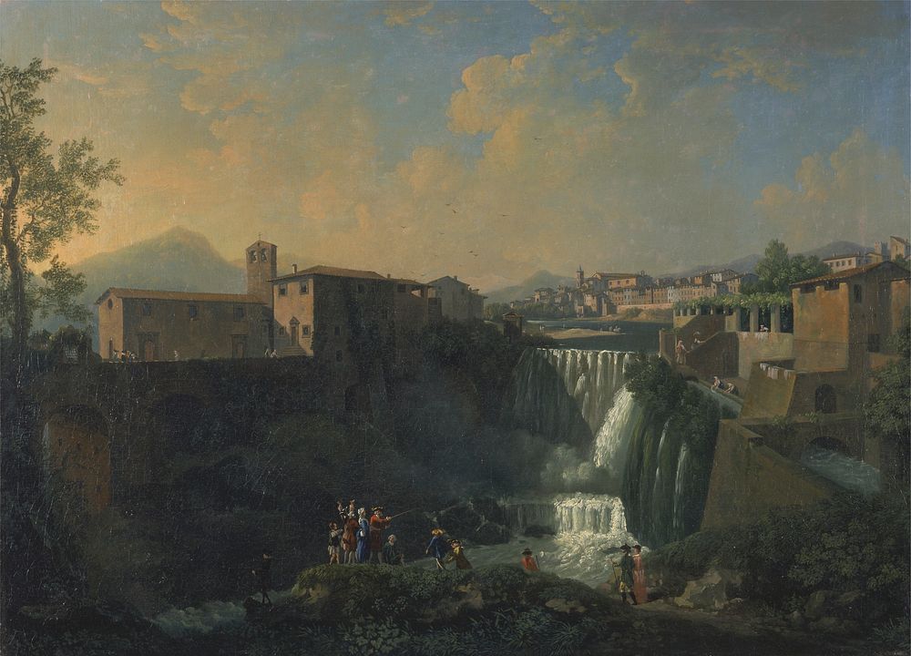 A View of Tivoli by Thomas Patch