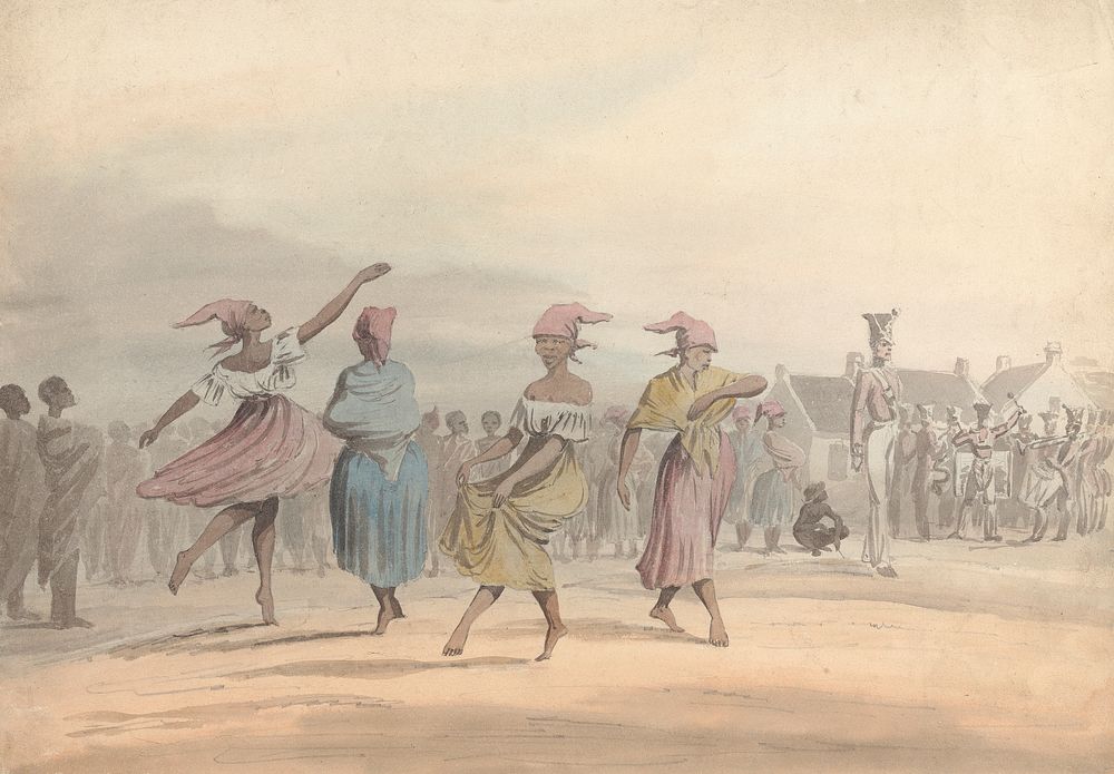 A Dance in Jamaica by Emeric Essex Vidal
