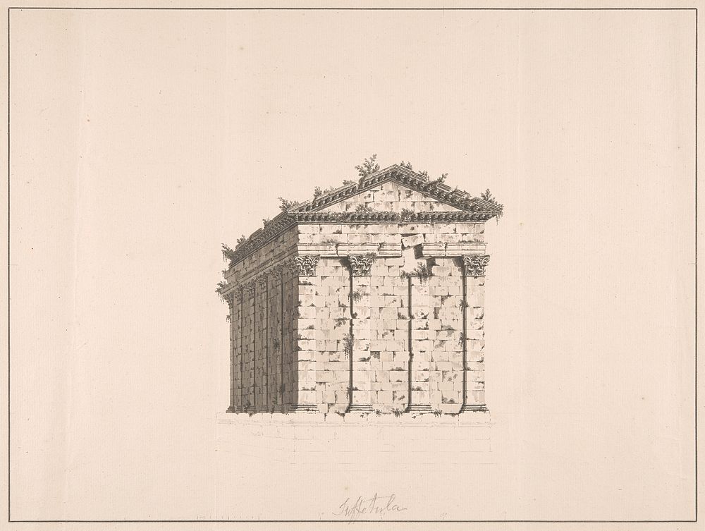 Right Corinthian Temple at Suttetula Modern Sheitla
