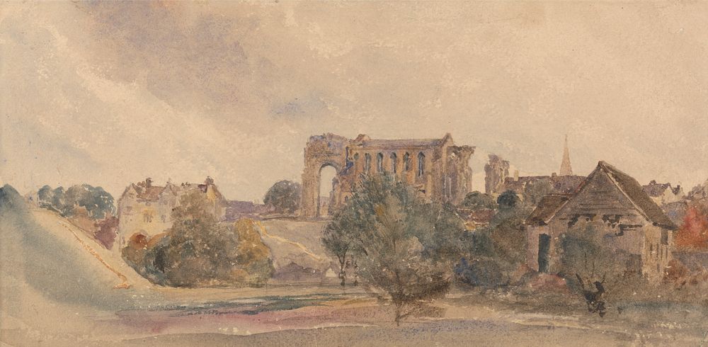 Malmesbury Abbey, attributed to Peter Dewint