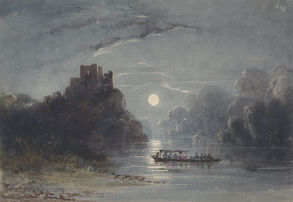 Moonlight River Scene