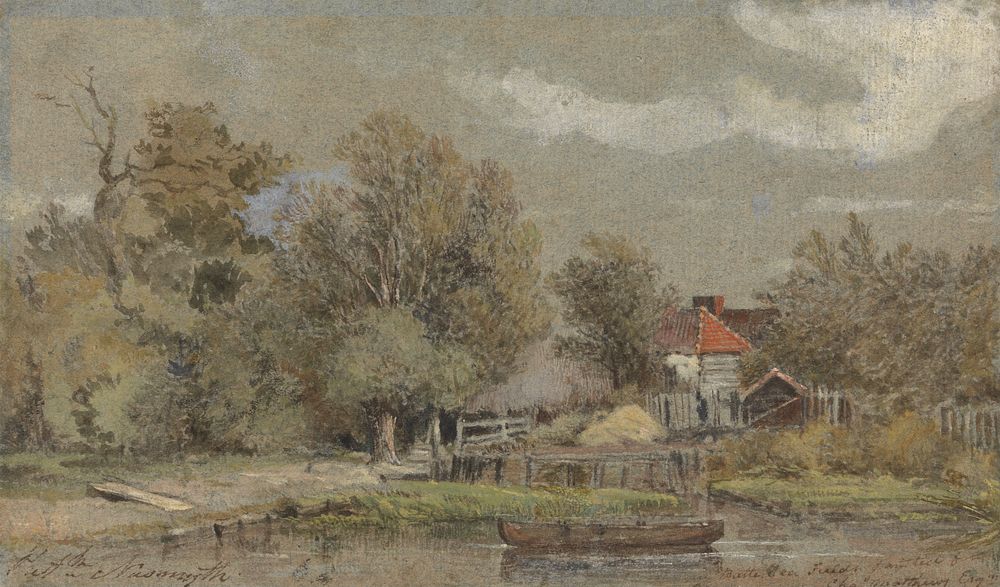 Battersea Fields, Painted for Charles Matthews, Esq. by Patrick Nasmyth