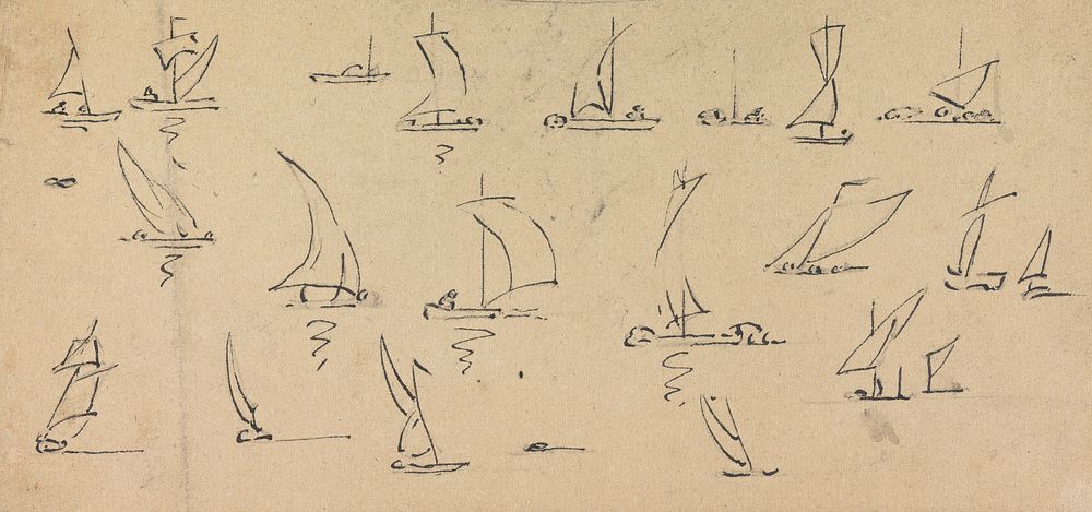 Sketch of Boats