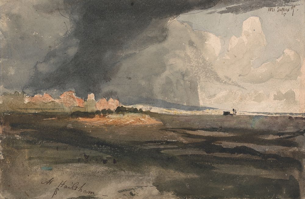 At Hailsham, Sussex: a Storm Approaching