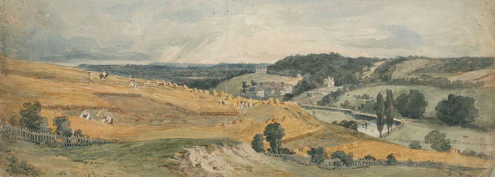 View of St. Catherine's Hill near Guildford