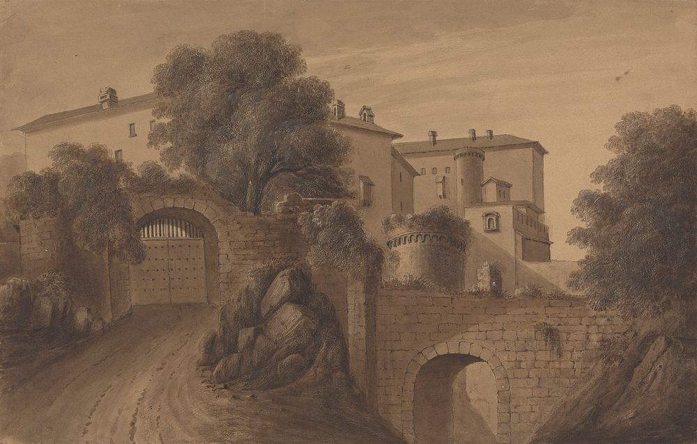 Castello Malespina Appennines by Isaac Weld
