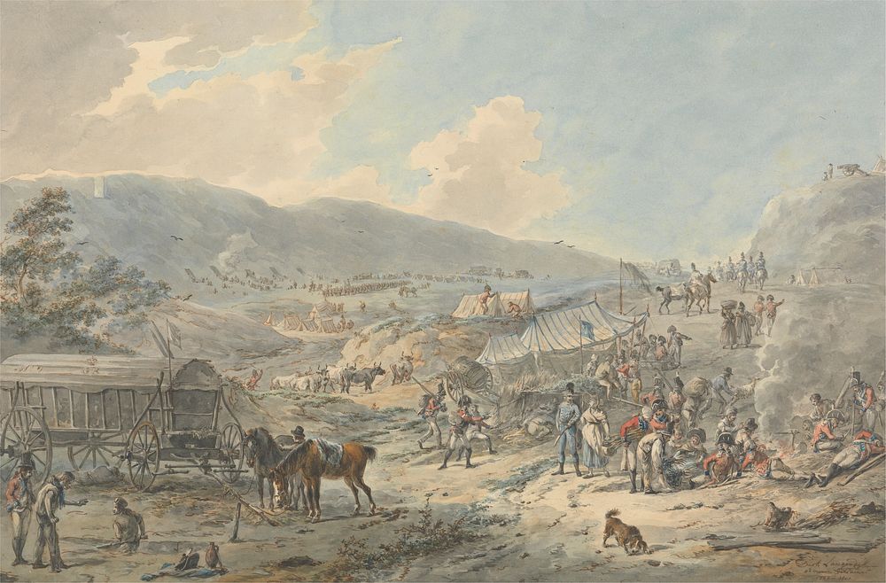 A British Encampment