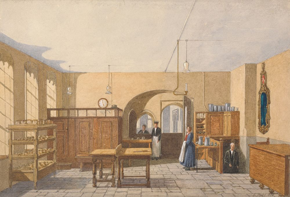 The Kitchen of an Oxford College