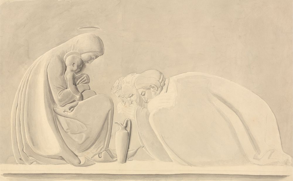 The Adoration of the Magi, a Design for Bas Relief by Frankincense And Myrrh