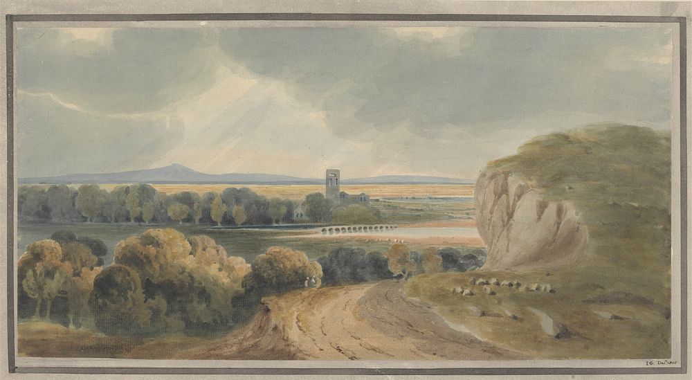 Landscape with an Abbey