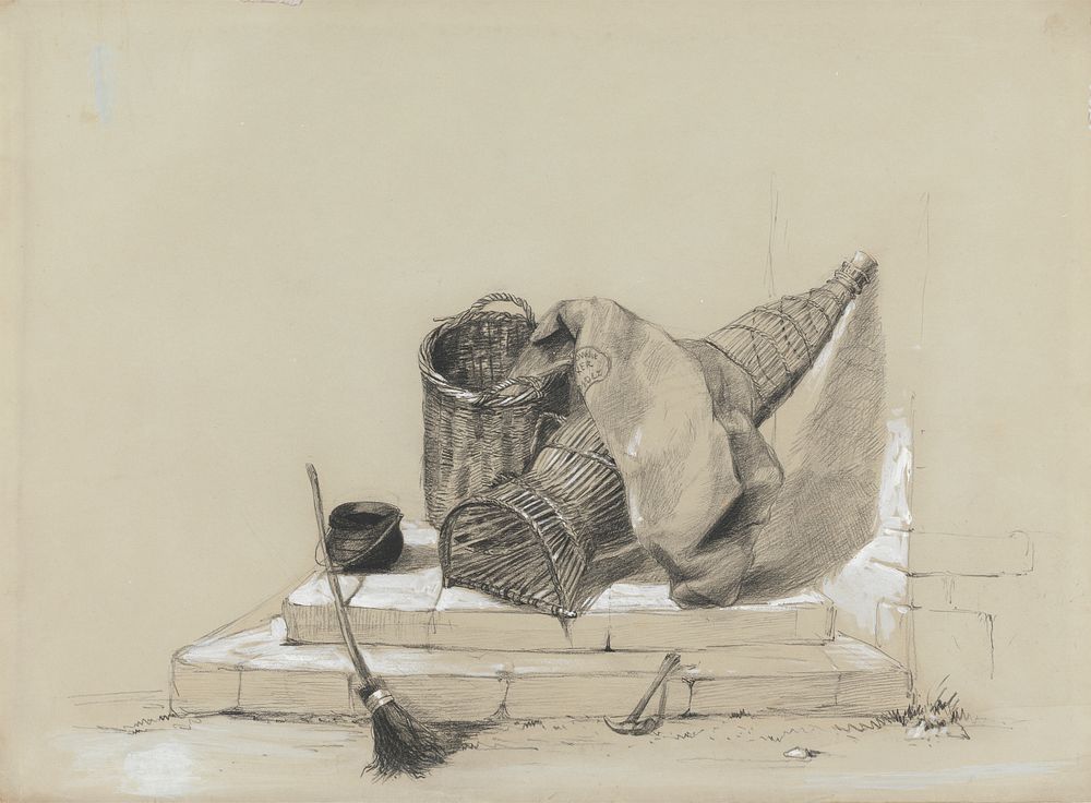 Still Life with Broom