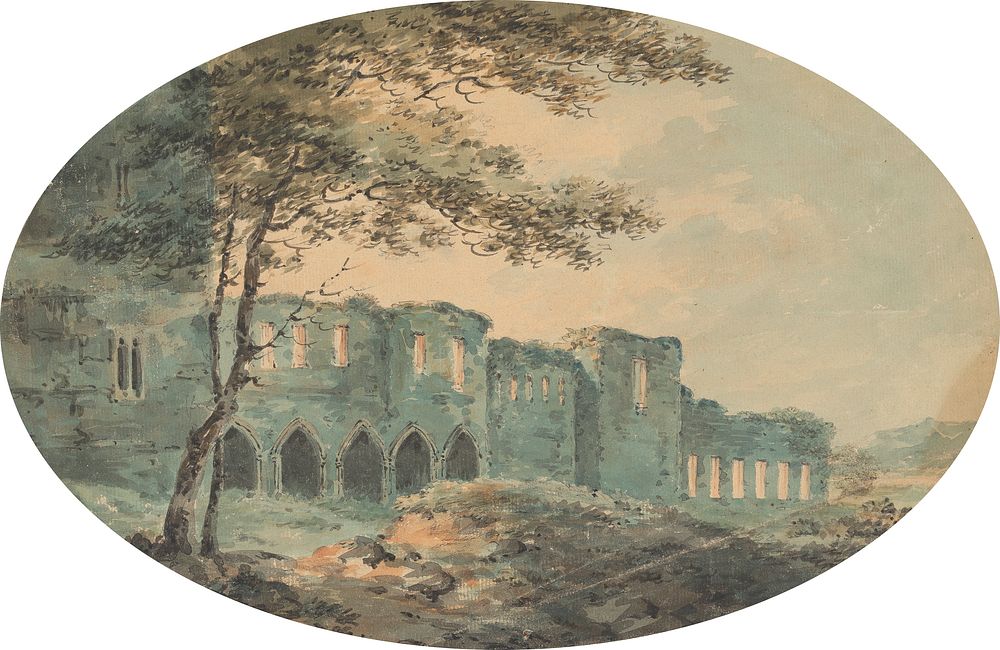 Abbey Ruin by William Sawrey Gilpin