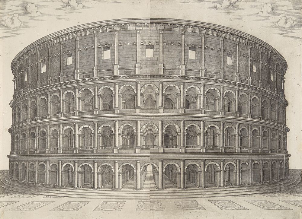 The Colosseum, Exterior, Antonio Lafréry