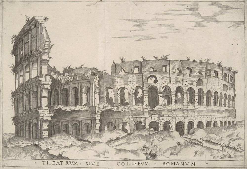 Theatrum Sive Coliseum Romanum, Antonio Lafréry