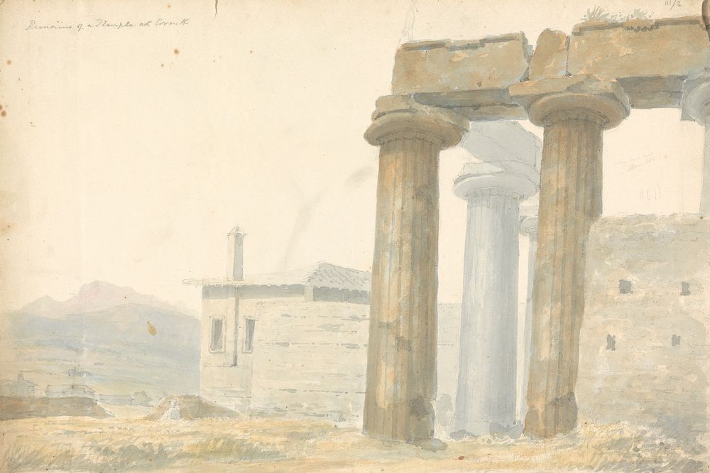 Remains of a Temple at Corinth