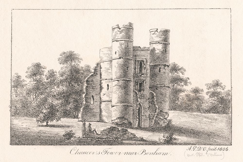 Chaucer's Tower near Benham