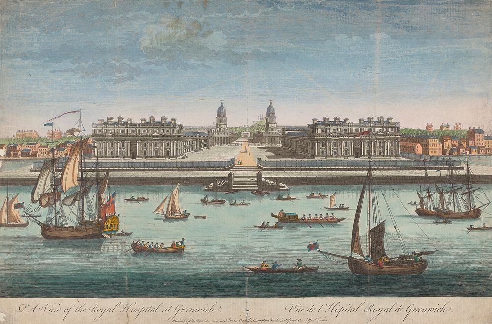 A View of the Royal Hospital at Greenwich