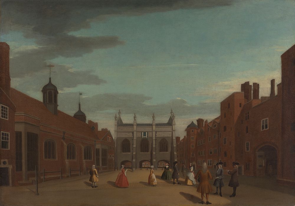 Lincoln's Inn, the Chapel, and Old Hall, London by unknown artist
