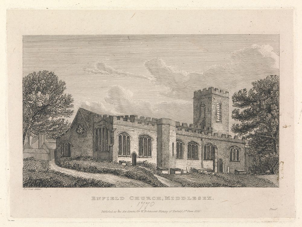 Enfield Church, Middlesex, Outer Suburb North