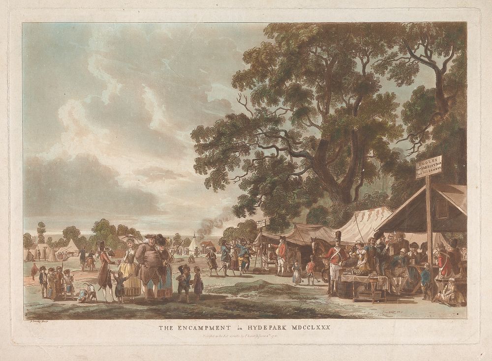 The Encampment in Hyde Park