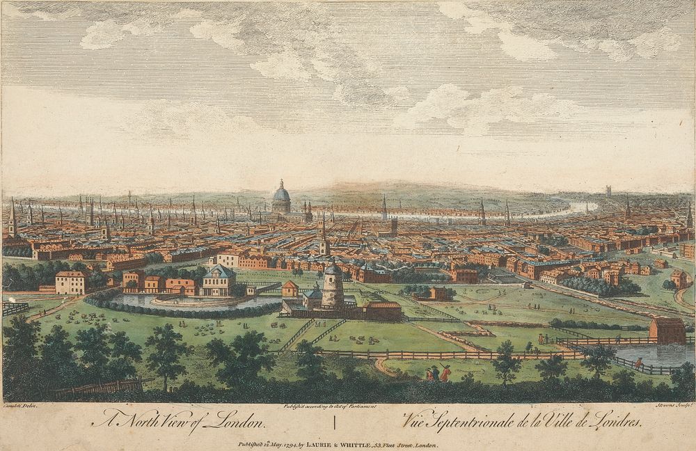 A North View of London