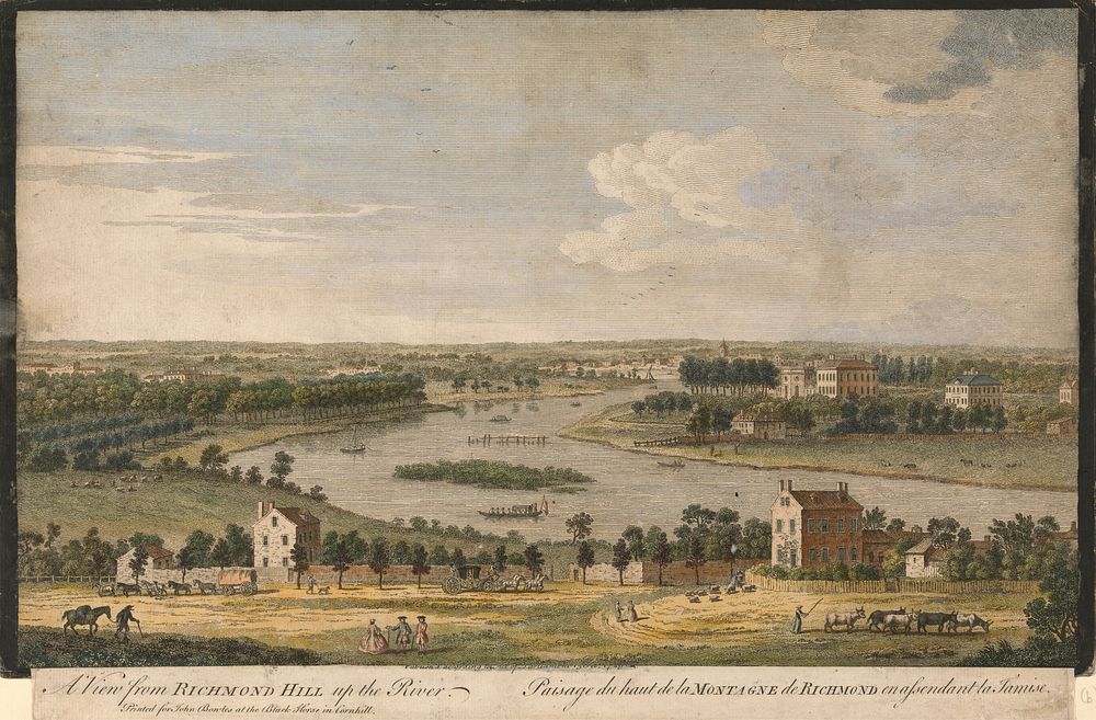 A View from Richmond Hill up the River