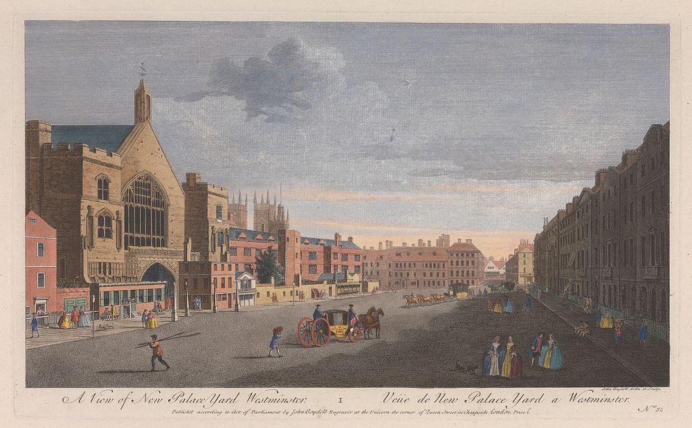 A View of New Palace Yard, Westminster
