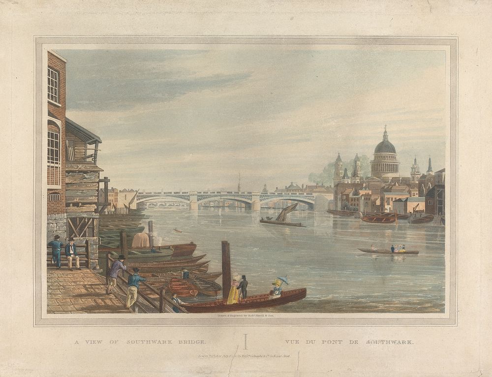 A View of Southwark Bridge