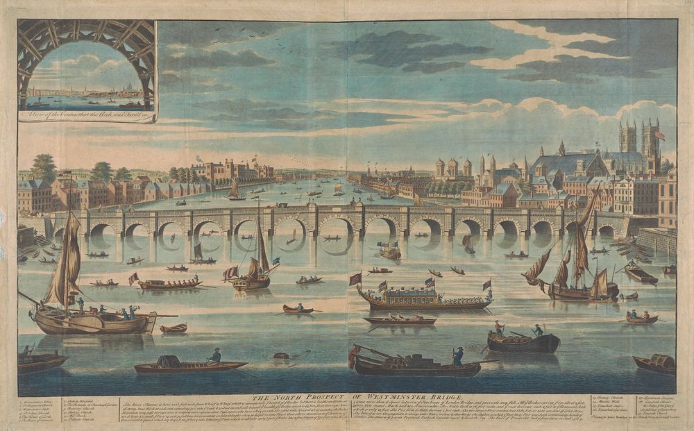 The North Prospect of Westminster Bridge