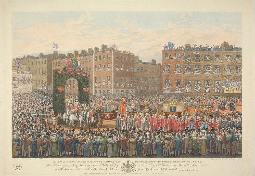 George IV's Public Entry into the City of Dublin on August 17th 1821